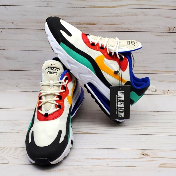 nike air max 270 react bauhaus men's shoes